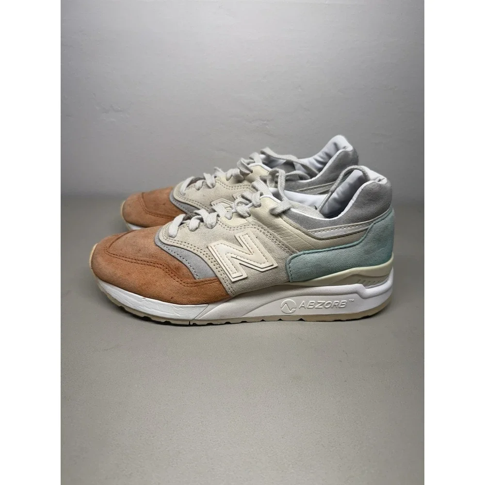 New Balance KITH Ronnie Fieg Mykonos 997.5 Cyclades Suede Colorblock Mens Sz 5